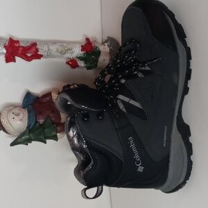 Columbia Lifttop III Men's Waterproof Black/Grey Boots With Omni Heat Size 10